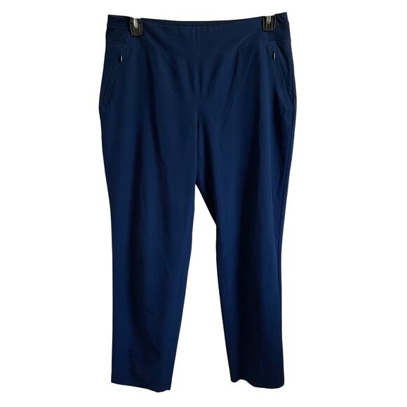 Chico's Pants - Chico’s Zenergy Navy Blue Athleisure/Casual Pants - Size 8 Short